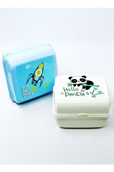 Qlüx 2 Pcs Lunch Box Set for School for Boys