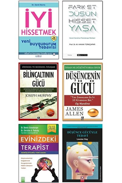 Psikonet Yayınları Set Iyi Hissetmek-bilinçaltının Gücü -düşünce Gücü -evinizdeki Trerapist ......