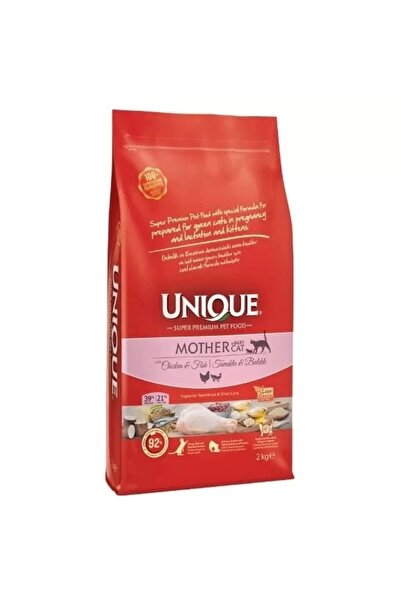 Unique Tavuklu ve Balıklı Anne ve Yavru Kedi Maması 2 Kg