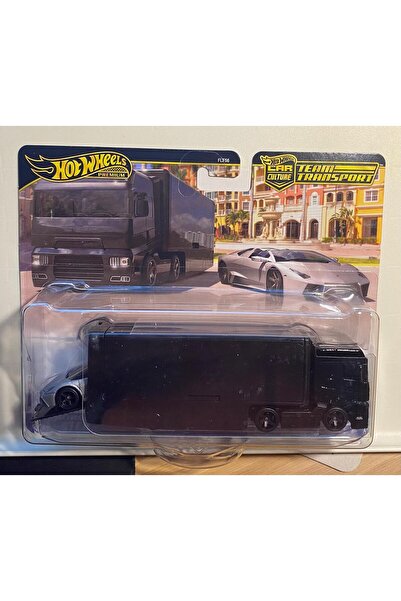 HOT WHEELS Premium Lamborghini Reventon  ve Flipsider Hauler 1/64 Takım taşımacılığı