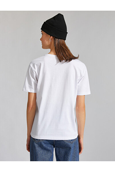 Koton Potištěné tričko s krátkým rukávem