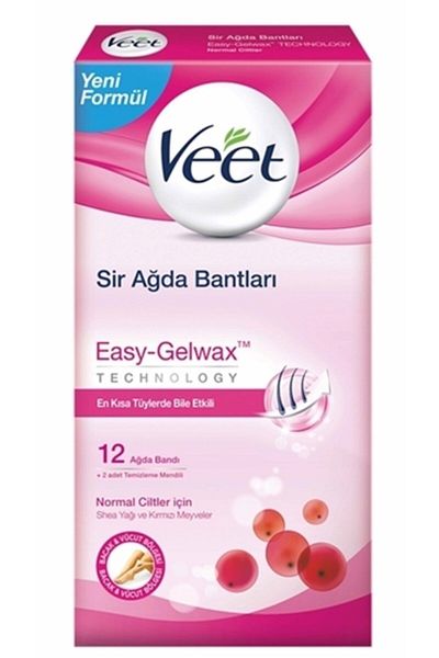 Veet Easy to Use Cold Wax Tapes Normal Skin