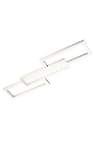 Eglo 75638 "Fomento" 78 cm Long Steel, Aluminum Nickel Matte Ceiling Light