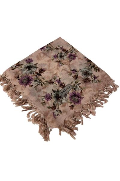 Eripek Sökme Boncuklu Pamuk Yazma - 95 x 95 - 04650