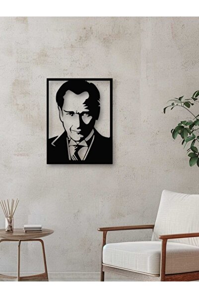 Wooden Atatürk Painting, Decorative Painting