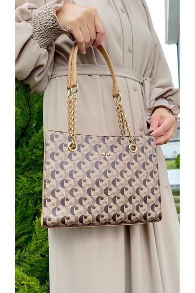 Cacharel Original Cacharel Shoulder Bag Hand and Shoulder Bag with Chain Accessories