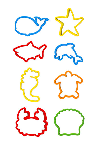 a v d a Ocean and Sea Animals Dough Set 150Gr