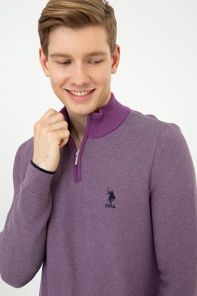 U.S. Polo Assn. Ανδρικό πουλόβερ Violet