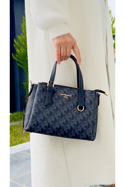 Cacharel Paris Women's 4 Compartments Hand and Shoulder Bag