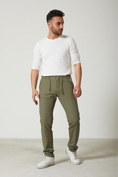 Keten Pantolon İpli