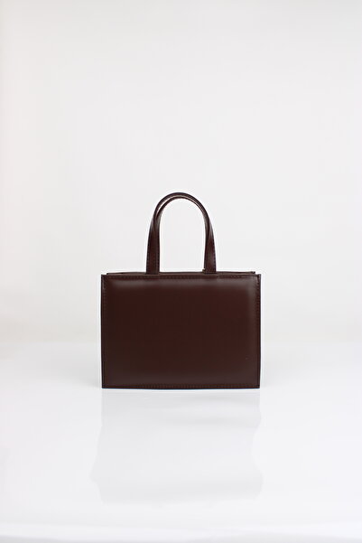 mossi Brown Faux Leather Women's Hand/Shoulder Bag - Plush Charm Gift, Long Strap Available