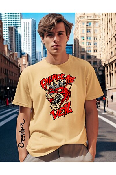 oneagılyazı Чоловіча футболка Oversize з принтом Vaiz