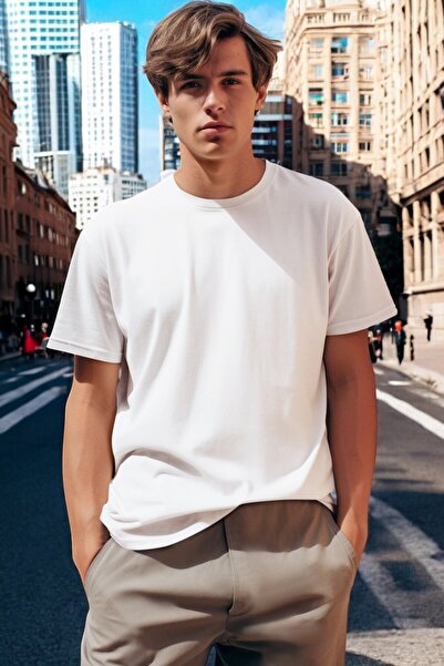 oneagılyazı Men's oversize T-shirt