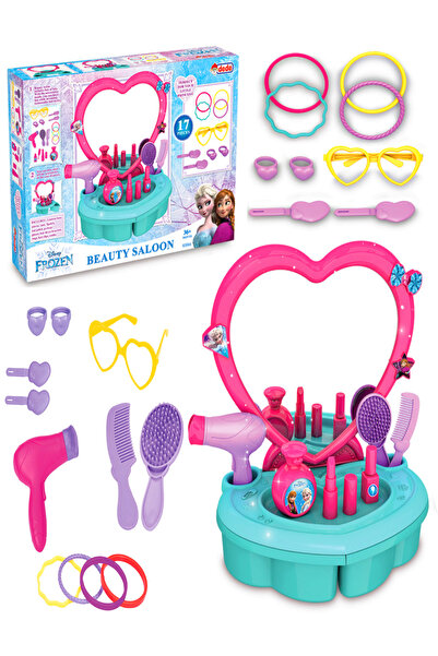 a v d a Frozen Makyaj Ve Güzellik Seti - Kuaför Bakım Seti 16 Parça