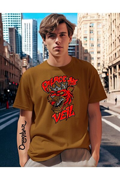 oneagılyazı Мъжка тениска с голям размер с печат „Preacher“