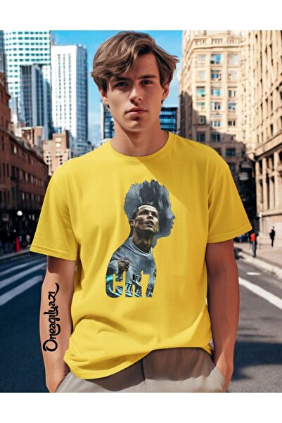 oneagılyazı με τύπωμα Ανδρικό μπλουζάκι oversized