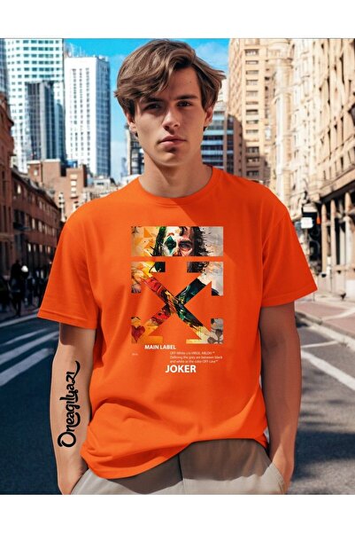 oneagılyazı Joker Printed Men's Oversize T-Shirt