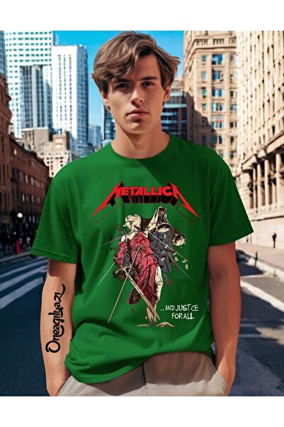 oneagılyazı Чоловіча футболка з принтом Metallica