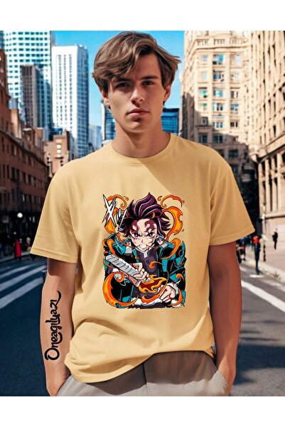 oneagılyazı Печатно мъжко тениска с голям размер