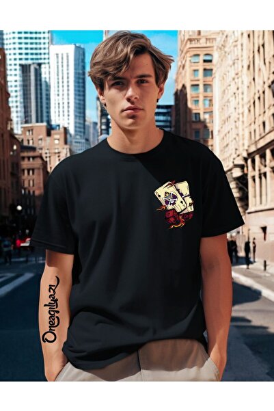 oneagılyazı İskanbil Printed Men's Oversize T-Shirt
