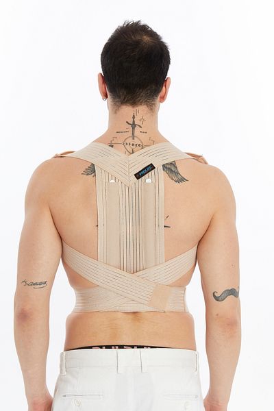 Prolife P&L Prolife Orthopedics Upright Posture Corset - Orthopedic Underwire Corset, Waist and Shoulder Posture-Humpback Prevention