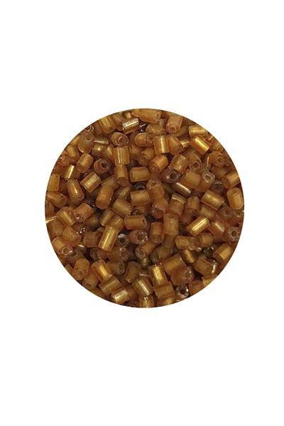 STUMBANNG Cut glass beads 2mm - 20 grams - transparent brown -bnc306