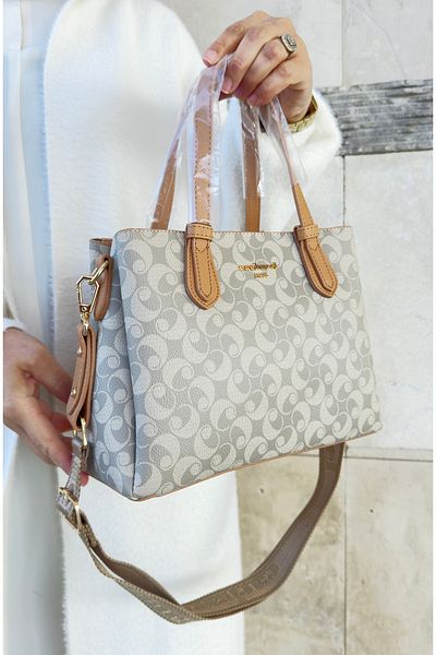 Cacharel Cacharel Paris 4 Compartments Hand and Shoulder Bag