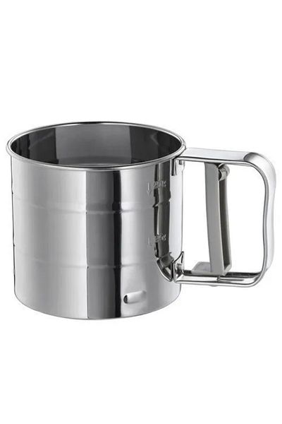 IKEA Practical Easy to Use 10.5 cm Stainless Steel Flour Sieve