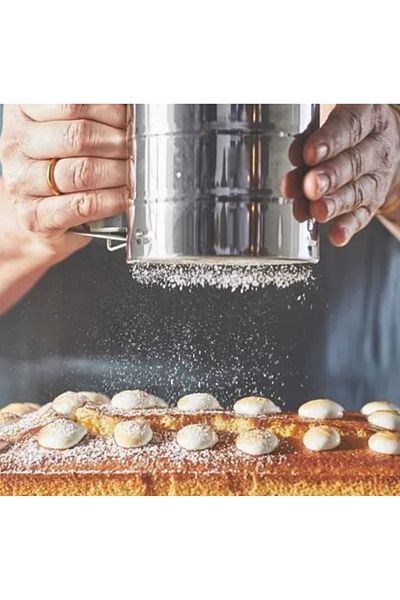 IKEA Practical Easy to Use 10.5 cm Stainless Steel Flour Sieve