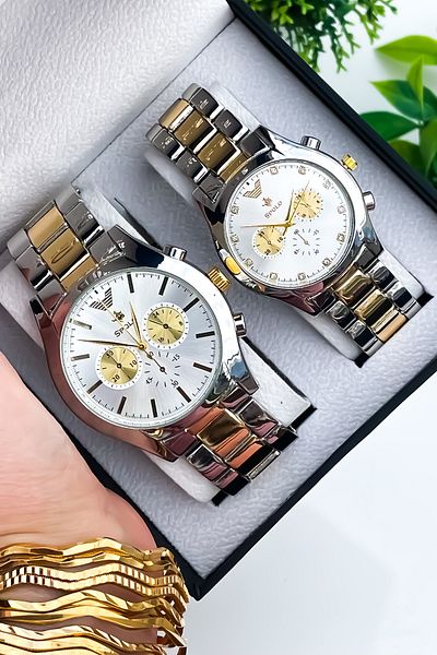 S.POLO Women's Men's Wristwatch Couple Watch Couple Watch Mr. Watch Team Valentine's Day Gift