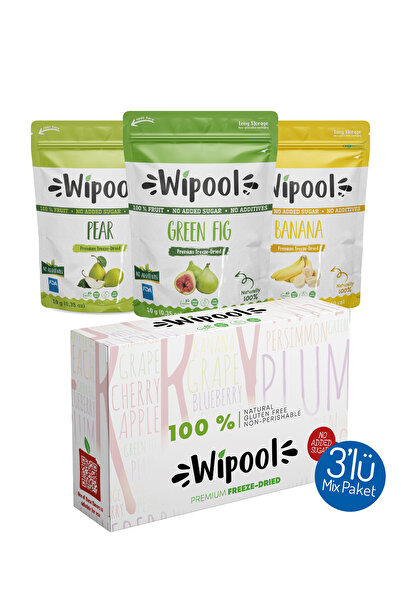 wipool organic discover the healthy life Dondurularak Kurutulmuş Freeze Dry M...