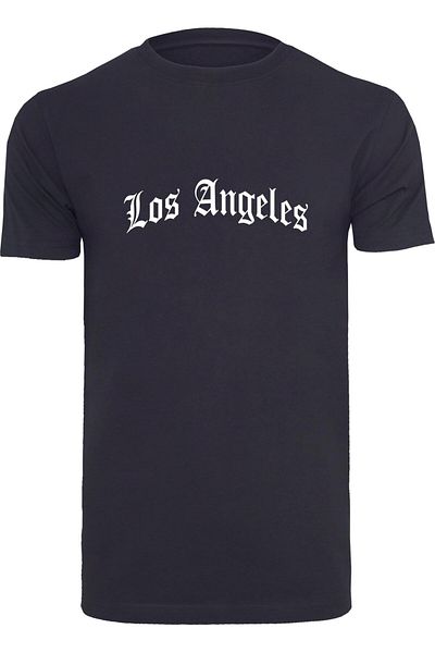 Mister Tee Herren Los Angeles Wording Tee
