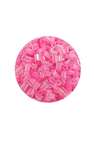 STUMBANNG Cut Glass Beads 2mm - 20 Grams - Pink -Bnc323