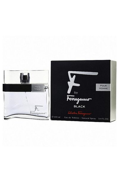 Salvatore Ferragamo F by Ferragamo Black For Men - 100ml - Eau De Toillette