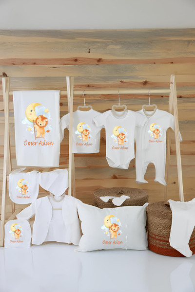 Moda Lime 100% Organic Cotton Baby 11-Pack Hospital Release