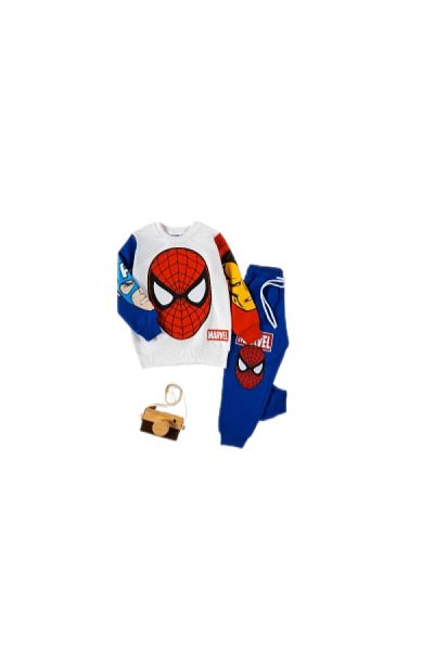 diamondstar Σετ αθλητικών φόρμας Marvel για αγόρι 4/8 ετών - Crew Neck