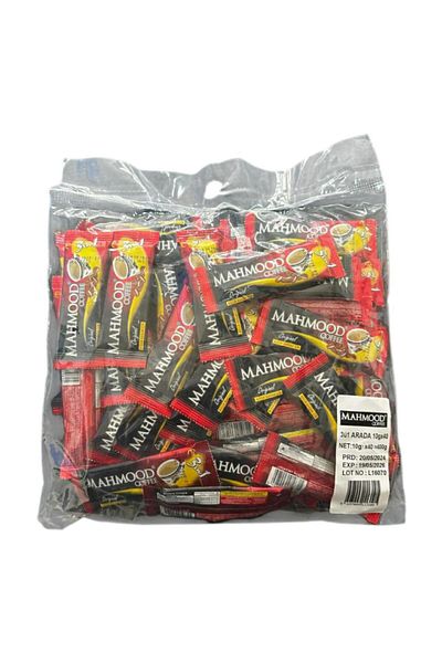 Mahmood Coffee 3 in 1 10 Gr 40 Pcs Bus Treat Instant Coffee