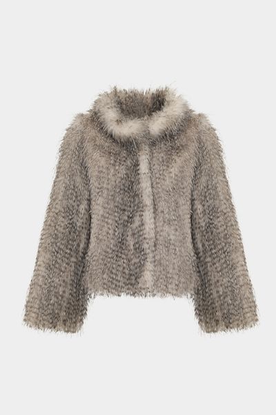 Açelya Okcu Premium Mars Faux Fur Women's Coat