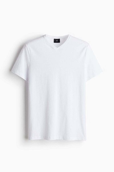 H&M 5-pack Slim Fit V-neck T-shirt