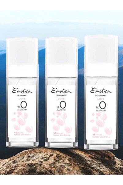 Emotion Love 100 ml Deodorant (3 ADET)