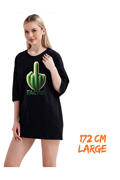 pxm Digital Printing Dtf 100% Cotton Oversize T-Shirt Factus Themed