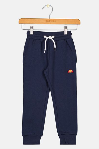 Ellesse Toddlers Boy Brand Logo Running Jogger Pants, Navy