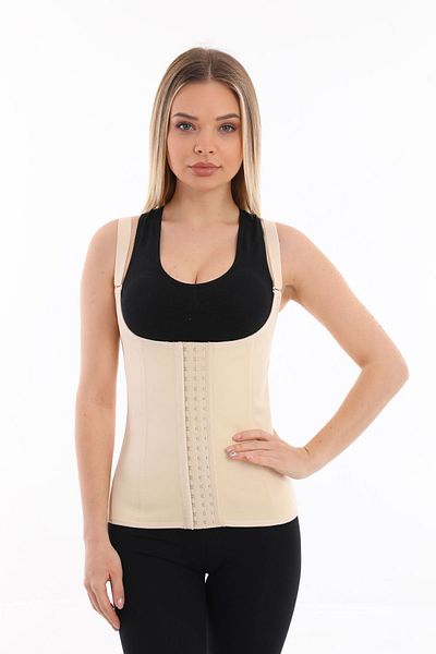 EMBA KORSE Latex Corset Steel Underwire Waist Supporting Firming Latex Postpartum Maternity Corset