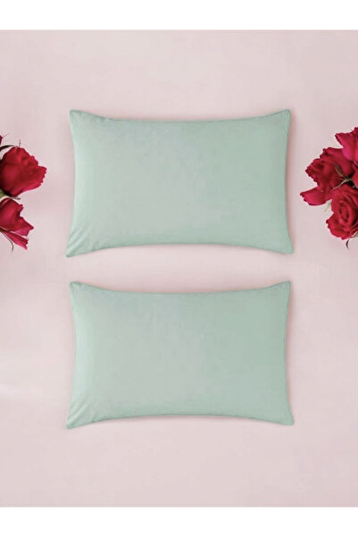 CollessiaHome 100% памучен поплин калъфка за възглавница с калъфка - бадемово...