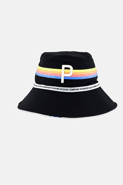 Puma Men Embroidered Bucket Hat, Black Combo