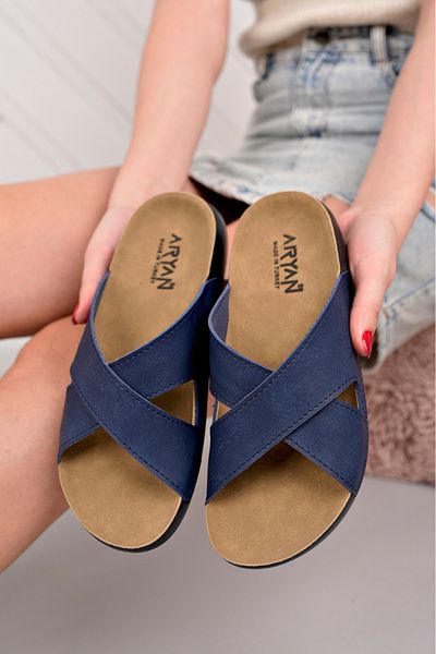 POLOMİA Isabella Women - Cross Anatomical, εύκαμπτα και μαλακά ελαφριά καθημερινά σανδάλια παντόφλες