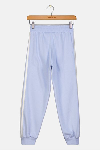 adidas Kids Boy Sportswear Fit Brand Logo Training Jogger Pants, Blue