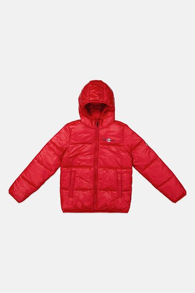 Champion Kids Boy Sportswear Fit Outdoor Jacket, Red