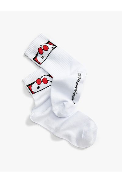 Koton Șosete brodate cu model Snoopy licențiate