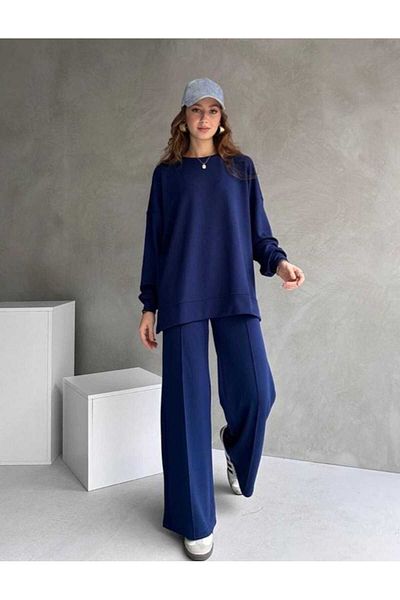 dshee woman Brand Model Modal Fabric Basic Black Suit